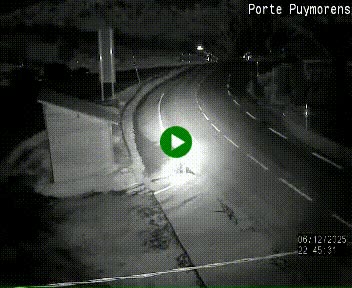 Webcam Col du Puymorens sur N320, en direction de Pas de la Casa (Andorre)