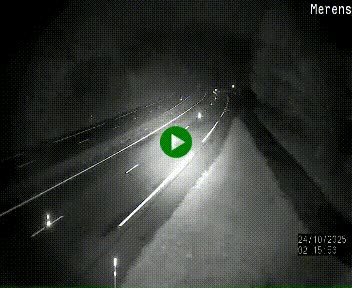 Webcam Ax-les-Thermes sur N20, en direction d'Andorre