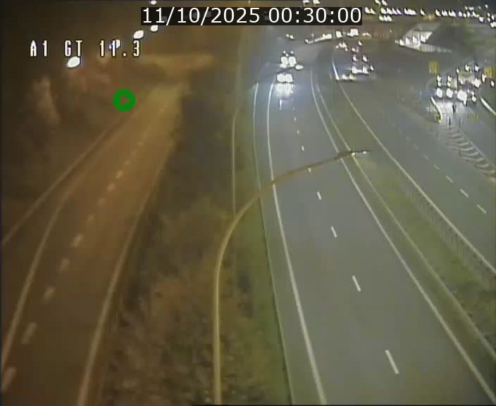 Traffic live webcam Luxembourg Senningerberg - A1 direction Allemagne - BK 11.3