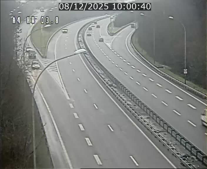 Webcam traffic A4 Luxembourg - BK 3.8 - Leudelange (direction Esch sur Alzette)