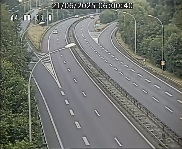 Webcam traffic A4 Luxembourg - BK 3.8 - Leudelange (direction Esch sur Alzette)
