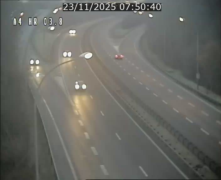 Webcam traffic A4 Luxembourg - BK 3.8 - Leudelange (direction Esch sur Alzette)