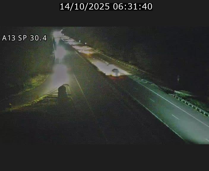 Traffic live webcam Luxembourg Altwies - A13 direction Luxembourg-ville - BK 30.4