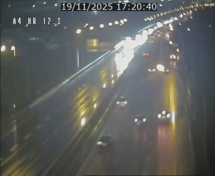 Traffic live webcam Luxembourg Jonction Foetz - A4 - BK 12.0 - direction Esch sur Alzette