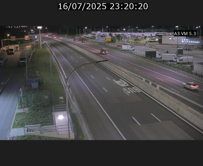Traffic live webcam Luxembourg Aire de Berchem - A3 - BK 5 - direction France