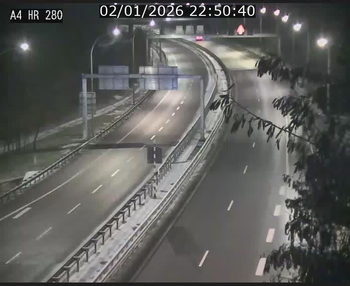 Webcam traffic A4 Luxembourg - BK 0.2 - P+R Bouillon (direction Luxembourg)
