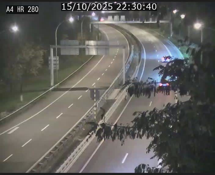 Webcam traffic A4 Luxembourg - BK 0.2 - P+R Bouillon (direction Luxembourg)