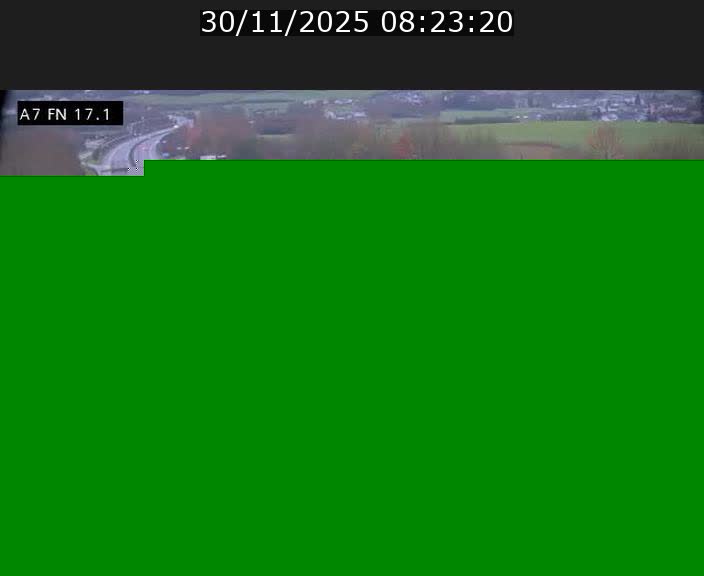 Caméra trafic Luxembourg - A7, Merscherbierg direction Mersch