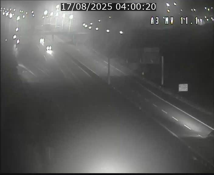 Traffic live webcam Luxembourg Croix de Bettembourg A3 - BK 11.1 - direction Luxembourg-ville