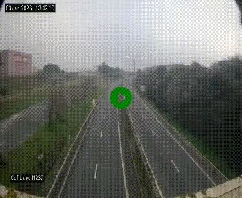 Webcam située à la Rochelle, à la fin de la N237 avant l'accès au péage du Pont de l'Île-de-Ré