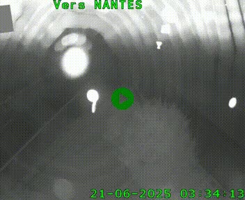 Webcam N147 au nord de Poitiers et à la jonction avec la A10