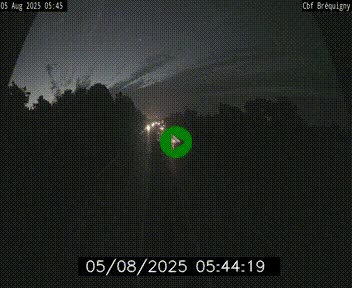 Webcam sur le périphérique de Rennes (N136) à hauteur du quartier Bréquigny, au sud de la ville