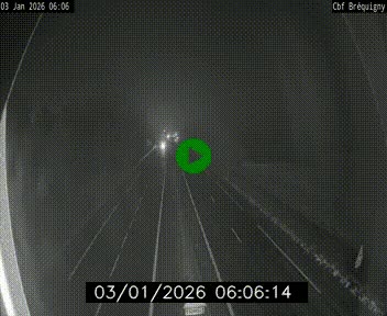 Webcam sur le périphérique de Rennes (N136) à hauteur du quartier Bréquigny, au sud de la ville