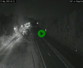 Webcam sur le périphérique de Nantes (N844) à hauteur de Porte de la Chapelle, au nord de la ville