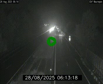 Webcam sur le périphérique de Rennes (N136) à hauteur de Maurepas, au nord de la ville