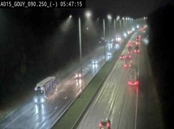 Webcam autoroute Belgique - Gouy-lez-piéton - E42 - BK 90.3