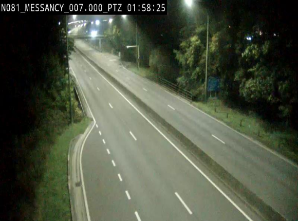 Webcam sur la N81 (E411) à hauteur du Cora Messancy. Vue orientée vers Arlon