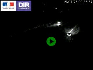 Webcam sur la Nationale 201 à hauteur de la sortie Chambéry-Nord, avant à la jonction entre l'A41 et l'A43, en direction de Lyon