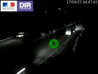 Webcam sur la Nationale 201 à hauteur de la sortie Chambéry-Nord, avant à la jonction entre l'A41 et l'A43, en direction de Lyon