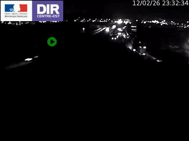 Webcam autoroute sur A450 à Pierre-Bénite en direction de Lyon et de l'autoroute A7