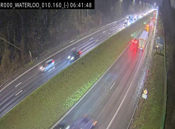 Webcam autoroute Belgique - Waterloo - R0 (ring de Bruxelles) - BK 12.3