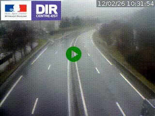 Caméra sur la Nationale 90 (N90) à La Léchère, en direction et à proximité d'Albertville