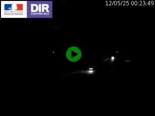 Caméra trafic à Meylan sur la Rocade-Sud de Grenoble en direction d'Aix-en-Provence