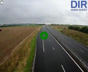 Webcam sur A84 à hauteur de l'échangeur de Poilley avec la N175, au sud d'Avranches