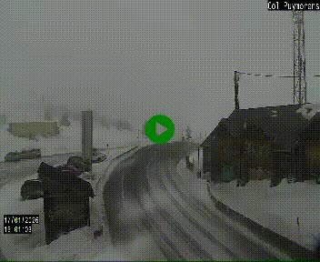 Webcam Col du Puymorens sur N320, en direction de Pas de la Casa (Andorre)