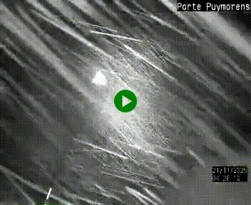 Webcam Col du Puymorens sur N320, en direction de Pas de la Casa (Andorre)