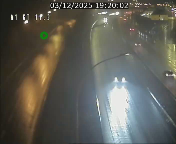 Traffic live webcam Luxembourg Senningerberg - A1 direction Allemagne - BK 11.3