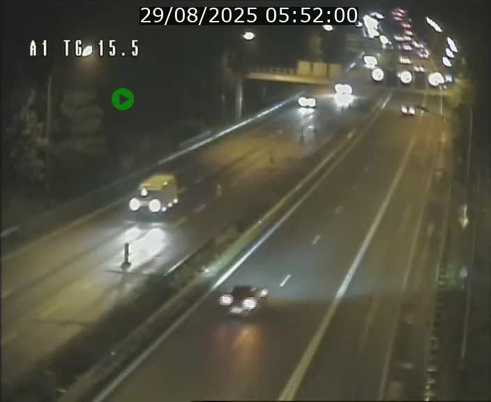 Traffic live webcam Luxembourg Munsbach - A1 direction Luxembourg - BK 15.5