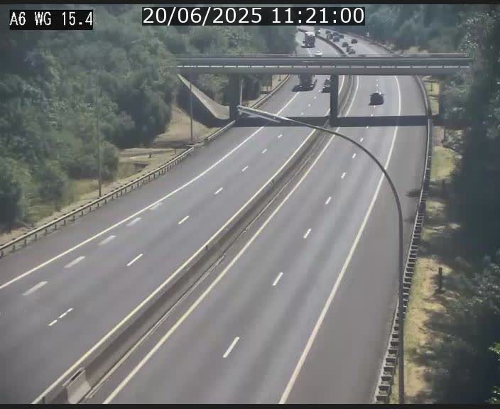 Traffic live webcam Luxembourg Capellen - A6 - BK 15.4 - direction Luxembourg/France/Allemagne