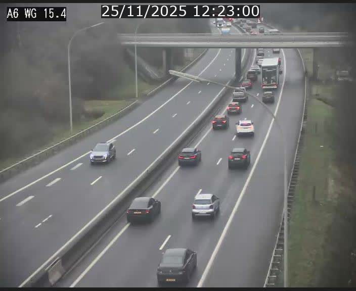 Traffic live webcam Luxembourg Capellen - A6 - BK 15.4 - direction Luxembourg/France/Allemagne