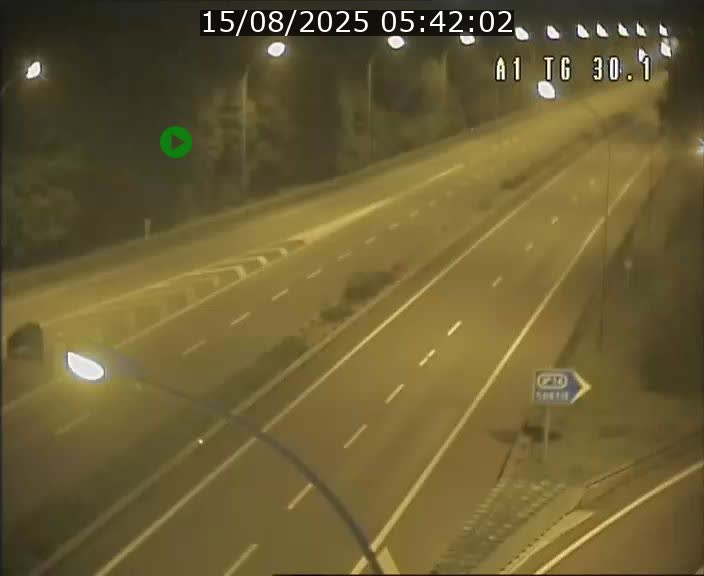 Traffic live webcam Luxembourg Grevenmacher - A1 direction Luxembourg - BK 30.1