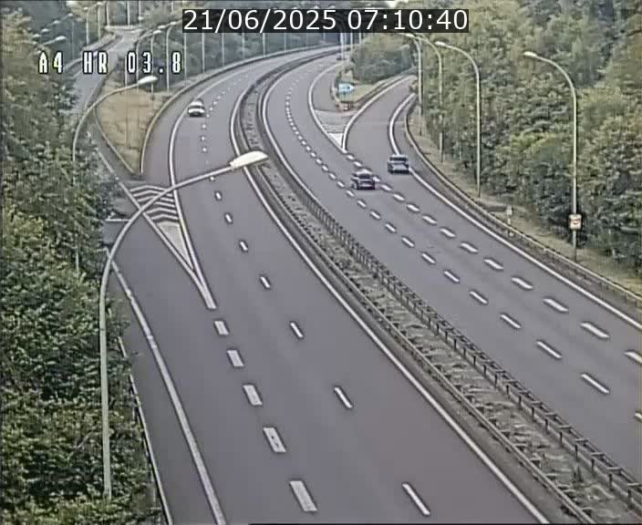 Webcam traffic A4 Luxembourg - BK 3.8 - Leudelange (direction Esch sur Alzette)