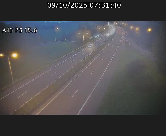 Traffic live webcam Luxembourg Kayl - A13 direction Dudelange - BK 15.6