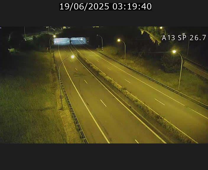 Traffic live webcam Luxembourg Frisange - A13 direction Luxembourg-ville - BK 26.7