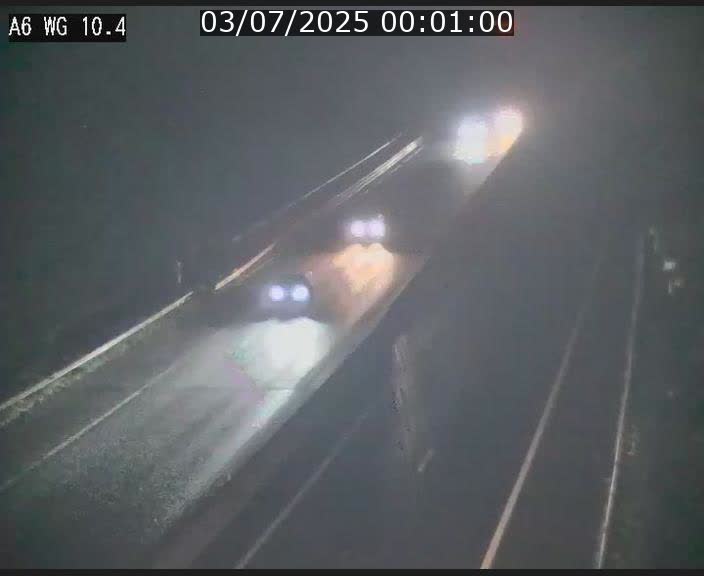 Traffic live webcam Luxembourg Mamer - A6 - BK 10.4 - direction Luxembourg/France/Allemagne