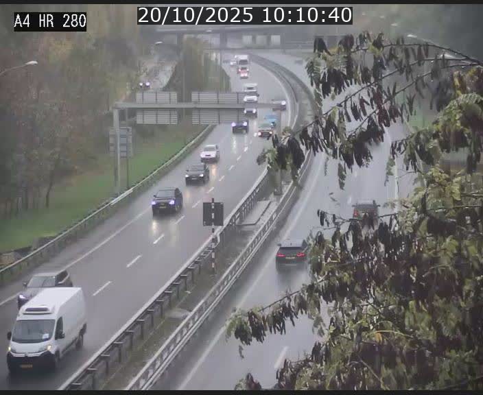 Webcam traffic A4 Luxembourg - BK 0.2 - P+R Bouillon (direction Luxembourg)