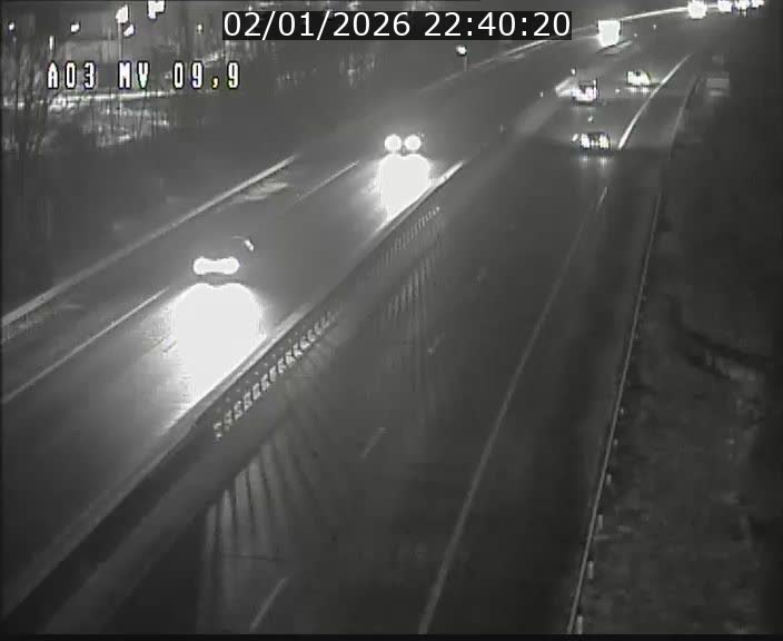 Webcam Autoroute à la Croix de Bettembourg - A3 - BK 9.9 - direction Luxembourg-Ville