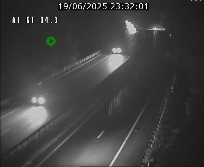 Traffic live webcam Luxembourg Itzig - A1 direction Sandweiler - BK 4.3