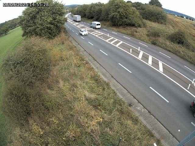 Caméra autoroute France - N52, Mont-saint-Martin vers Luxembourg