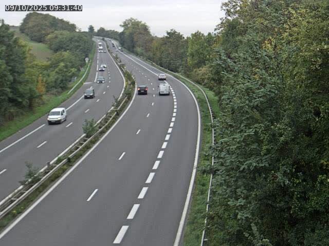 Caméra autoroute France - A33, Rosières direction Lunéville
