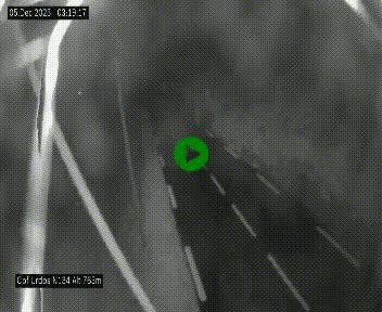 Webcam dans les Pyrénées Atlantique au niveau du col d'Urdos et du fort du Pourtalet sur la N134, en direction du Col et du tunnel du Somport, à 765 mètres d'altitude