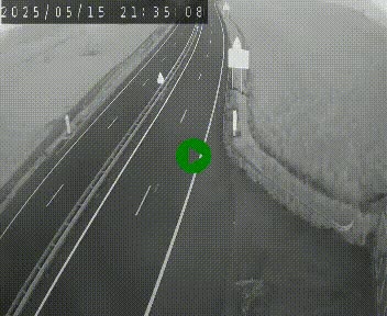 Caméra autoroute A75 à hauteur du col de la Fageole en direction de Clermont-Ferrand