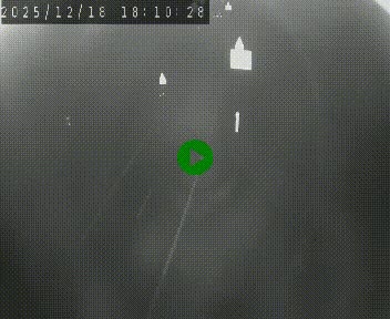 Caméra autoroute A75 à hauteur du col de la Fageole en direction de Clermont-Ferrand