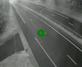 Caméra autoroute A75 à hauteur du col des Issartets en direction de Montpellier