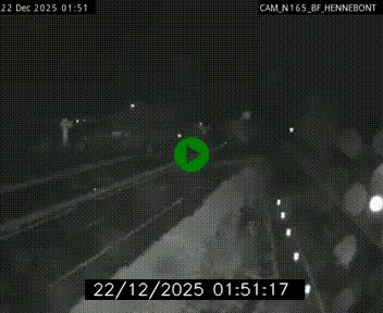 Webcam sur la N165 à hauteur de Hennebont, au nord de Lorient