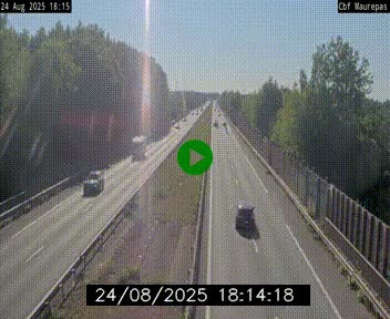Webcam sur le périphérique de Rennes (N136) à hauteur de Maurepas, au nord de la ville